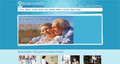 Desktop Screenshot of banja-kanjiza.com