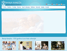 Tablet Screenshot of banja-kanjiza.com